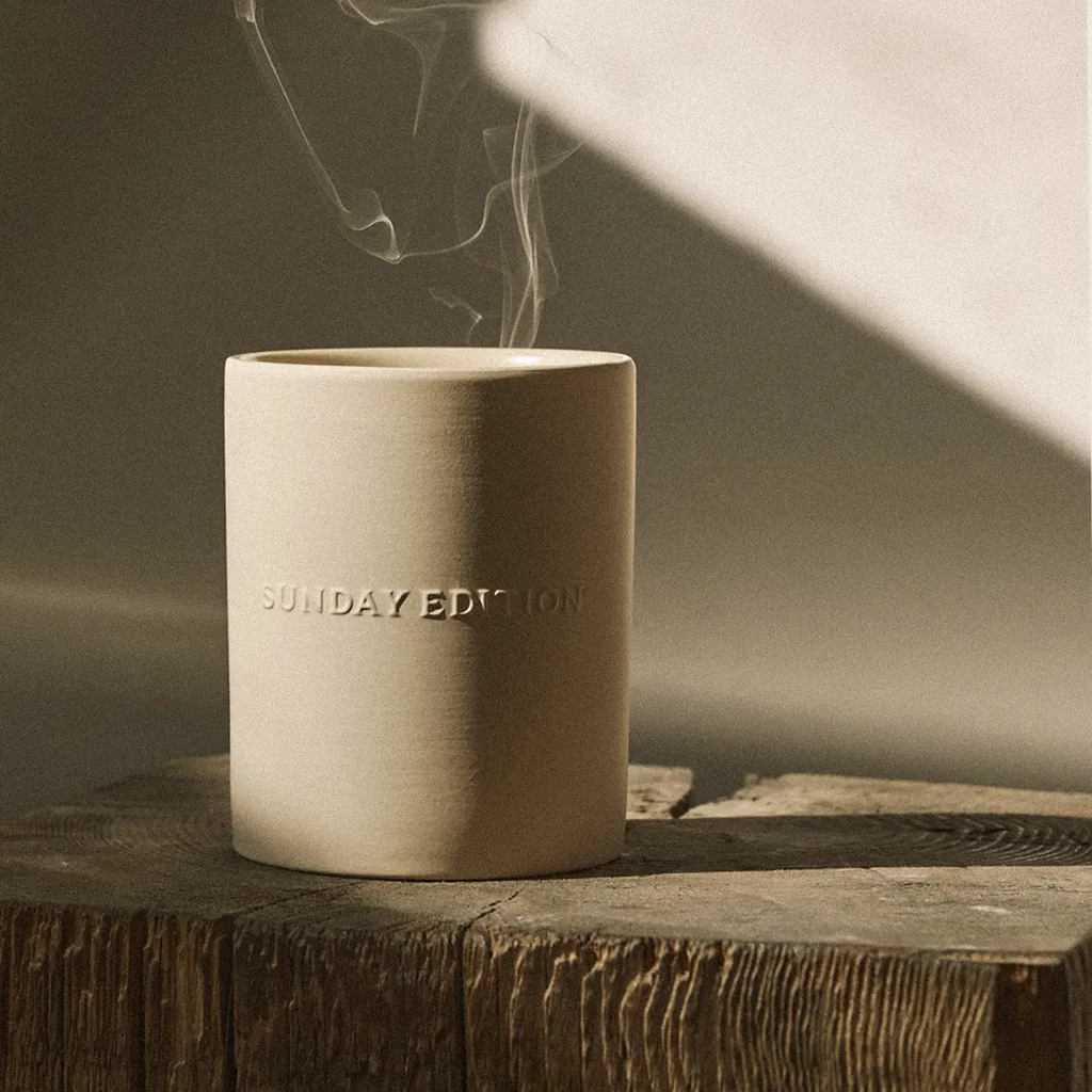 SUNDAY EDITION - HOME CANDLE - IVORY