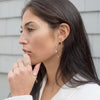MELINA Gold Hoop Earrings - 2"