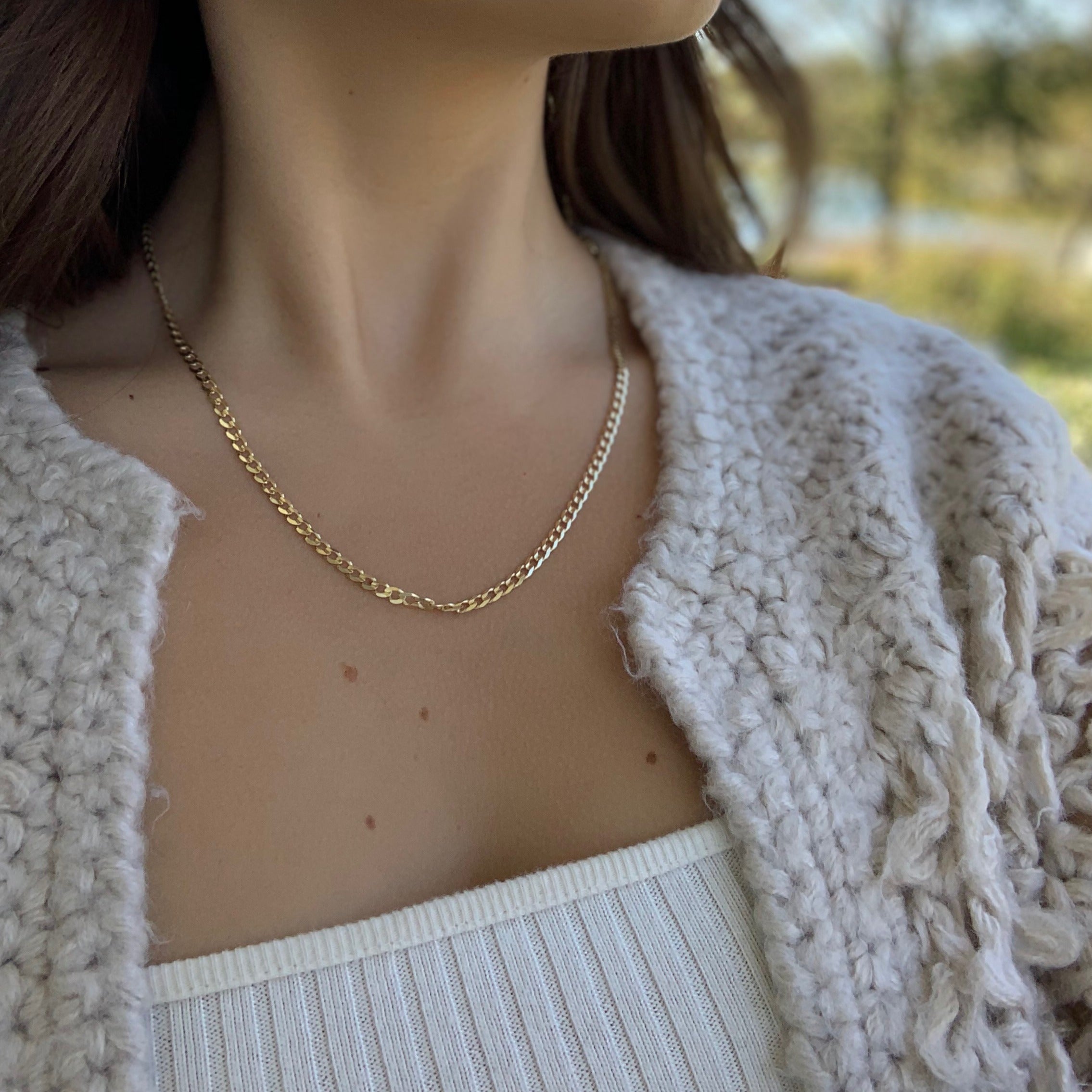 【Monday Edition】VINE CHAIN NECKLACE CHAIN NECKLACE - MONDAY EDITION