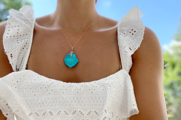 CHARLY TURQUOISE Stone Necklace