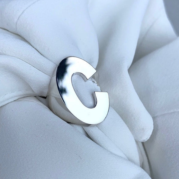 C Letter Ring