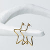 MACKENZIE STAR STATEMENT HOOP EARRINGS