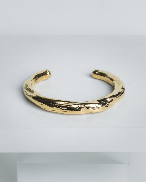 THEA THIN TWISTED CUFF BRACELET