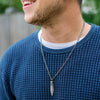MEN'S ARROWHEAD DROP NECKLACE