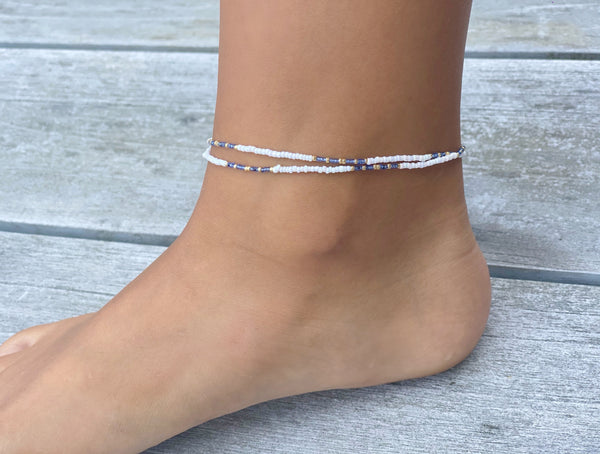 PARKER Double Wrapped Anklet