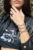 CAROLYN 3 X LACE UP CUFF Bracelet