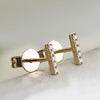 MARLEE BAR STUD EARRINGS