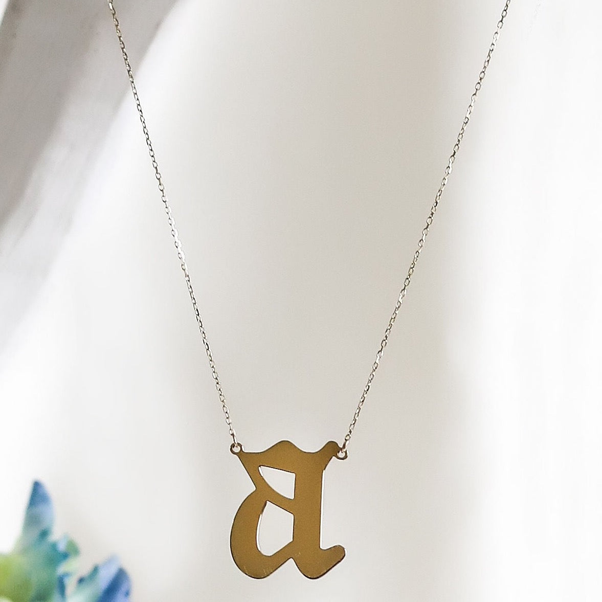 Old english b necklace deals