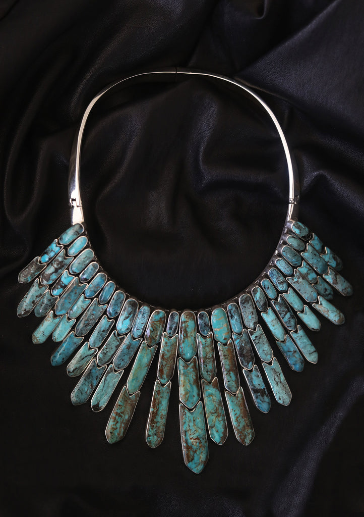 Turquoise statement necklace new arrivals