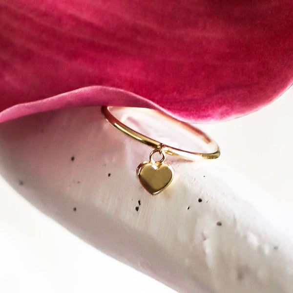 LALA HEART DROP Ring