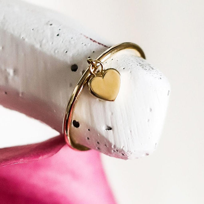 LALA HEART DROP Ring