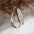 ELLA Horizontal Oval Diamond Ring