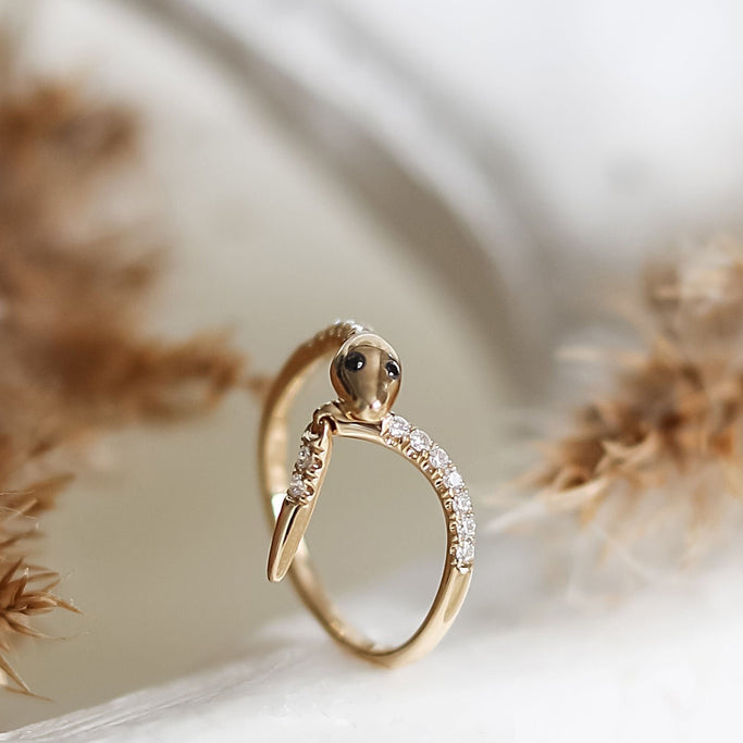 NAOMI Snake Ring