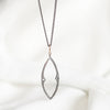 JADE Diamond Teardrop Necklace