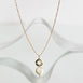 ZARA BURST DISC NECKLACE - .5"