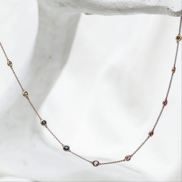 SIENNA LONG DBY STRAND NECKLACE