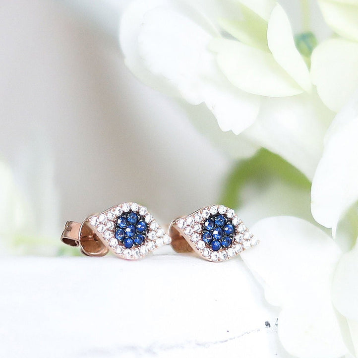 JOSIE EVIL EYE Stud Earrings
