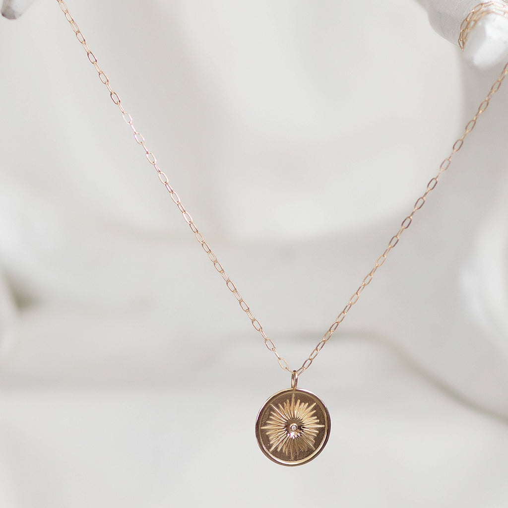 CARIE Raised BURST  Necklace
