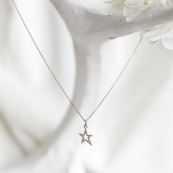 SHOSHANNA Open Star Necklace