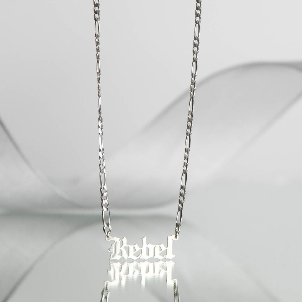 REBEL - OLD ENGLISH - Necklace