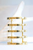 FANNIE 5 BAR CUFF BRACELET