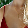 LOVE YOU Tag Necklace