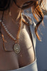 MARI PINWHEEL Disc Necklace