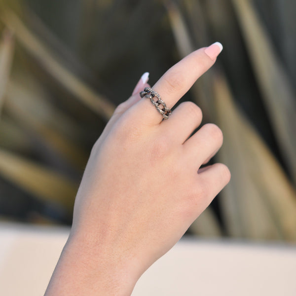 BAYLOR LINK Diamond Ring