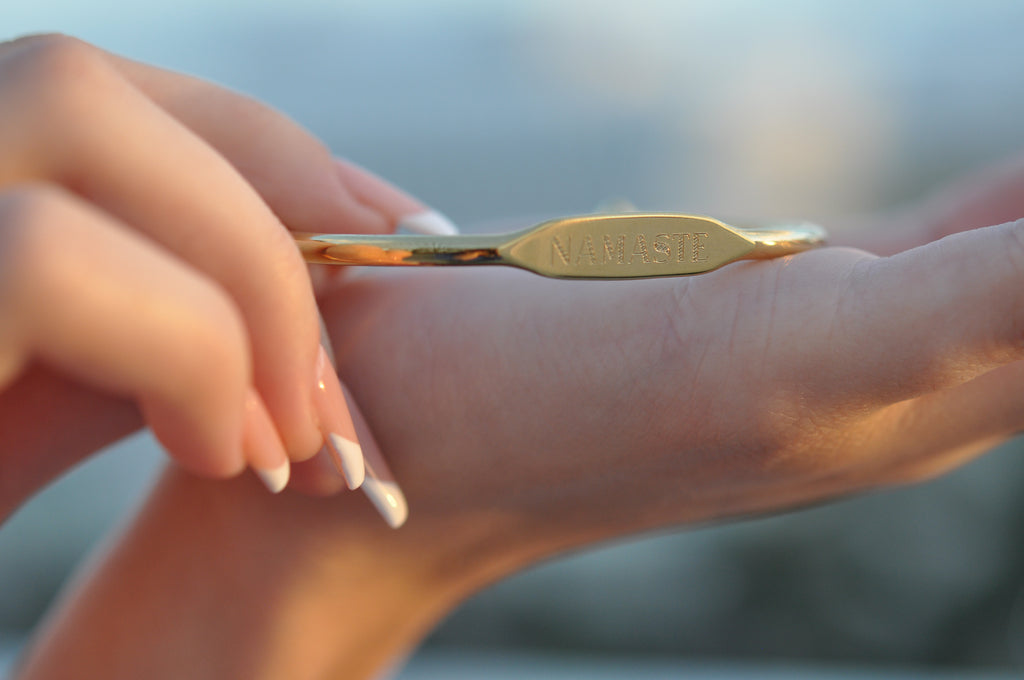 NAMASTE CUFF BRACELET