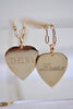 THELMA & LOUISE Double-Sided Heart Necklace