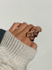 CHASE DOUBLE CHAIN LINK  RING