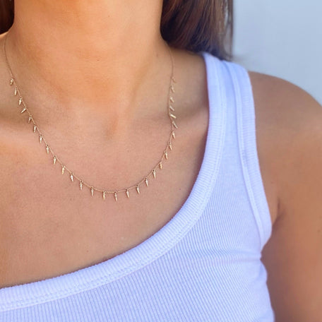 ALESSANDRA Drop Necklace