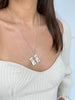 H - Sterling Initial Necklace