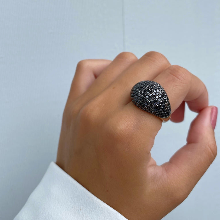 CAL Black Diamond Ring