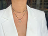 DANIELLE 14k Black Enamel Butterfly Necklace