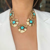 FRANKIE ENAMEL STATEMENT NECKLACE
