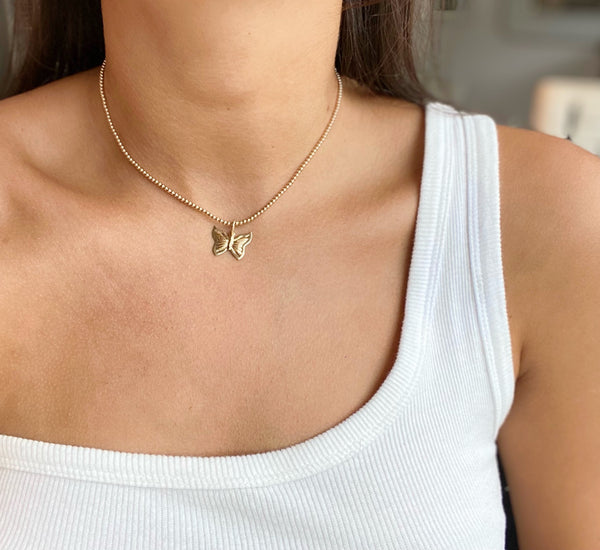 PIPER Butterfly Necklace