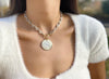 LIA Tiger Disc Necklace