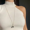MOLLY Pearl/ Moonstone Drop Necklace