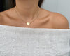 ELLY BEADED HEART NECKLACE