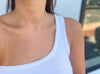 RILEY Gold Leaf Enamel Necklace