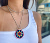 ALEXX Beaded Rosette Necklaces