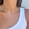 ARIANA INLAY  HEART  NECKLACE