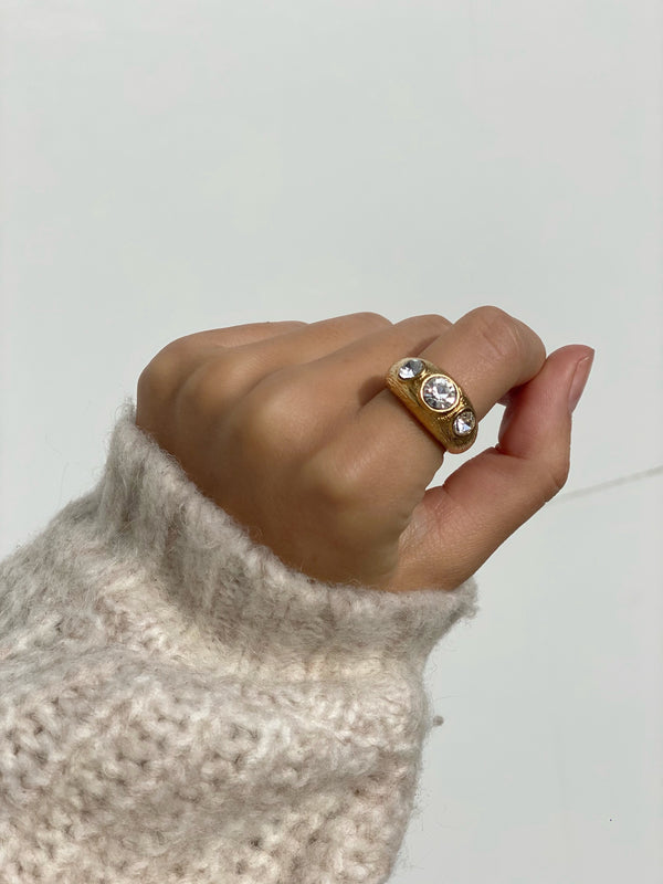 LIV Stone Band Ring