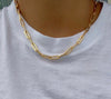 RAMY BIG LINK Chain Necklace - GOLD FILLED