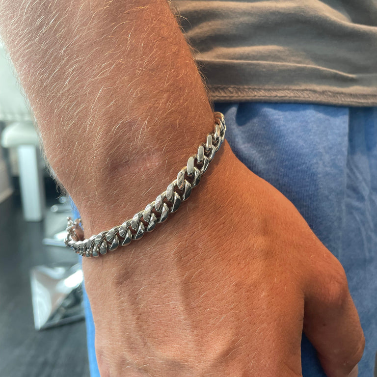 FRANKIE  Chunky Curb Link Chain Bracelet