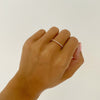 LIZZY DIAMOND BAND RING