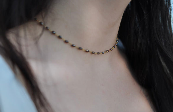 RUBY CHAIN NECKLACE