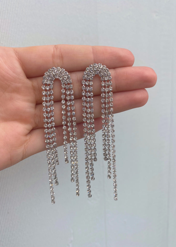 EMERSON Diamond Drop Earrings