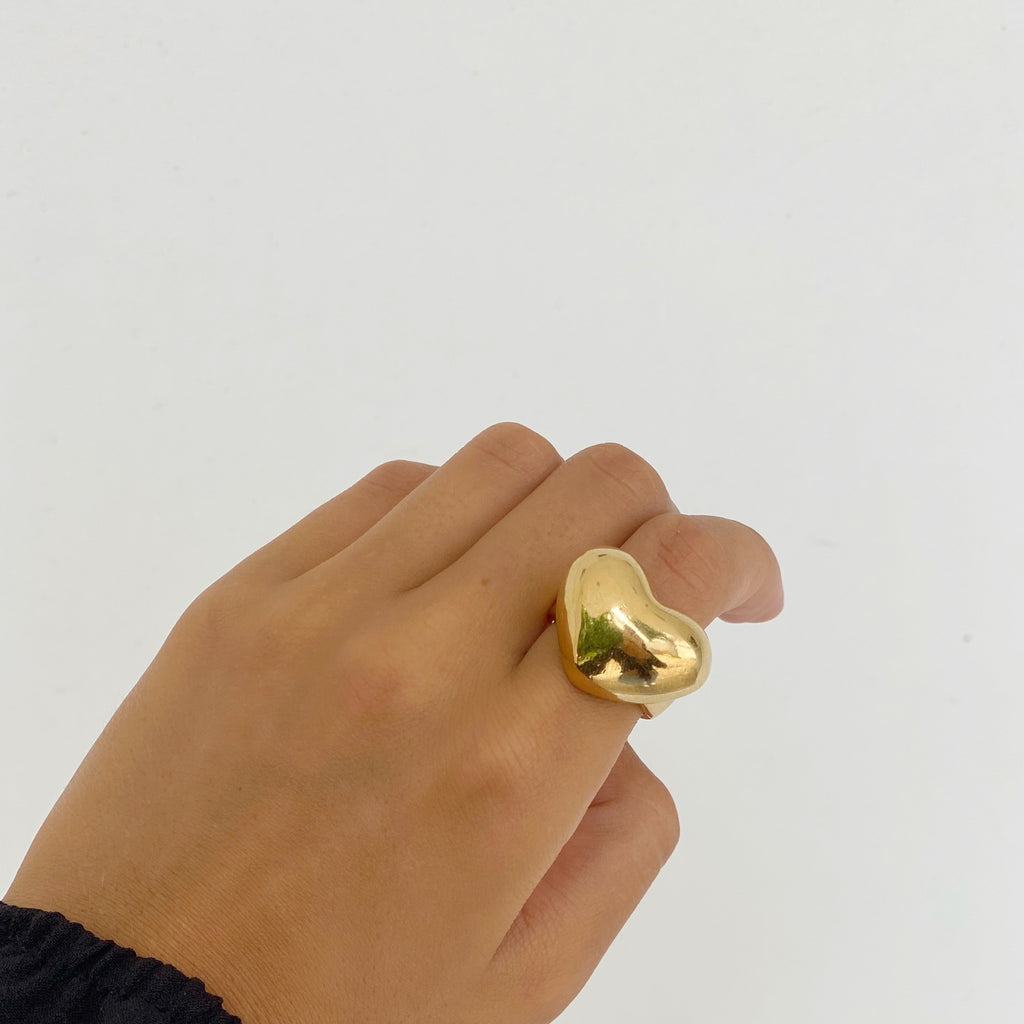 ALEX Puffy Heart Ring